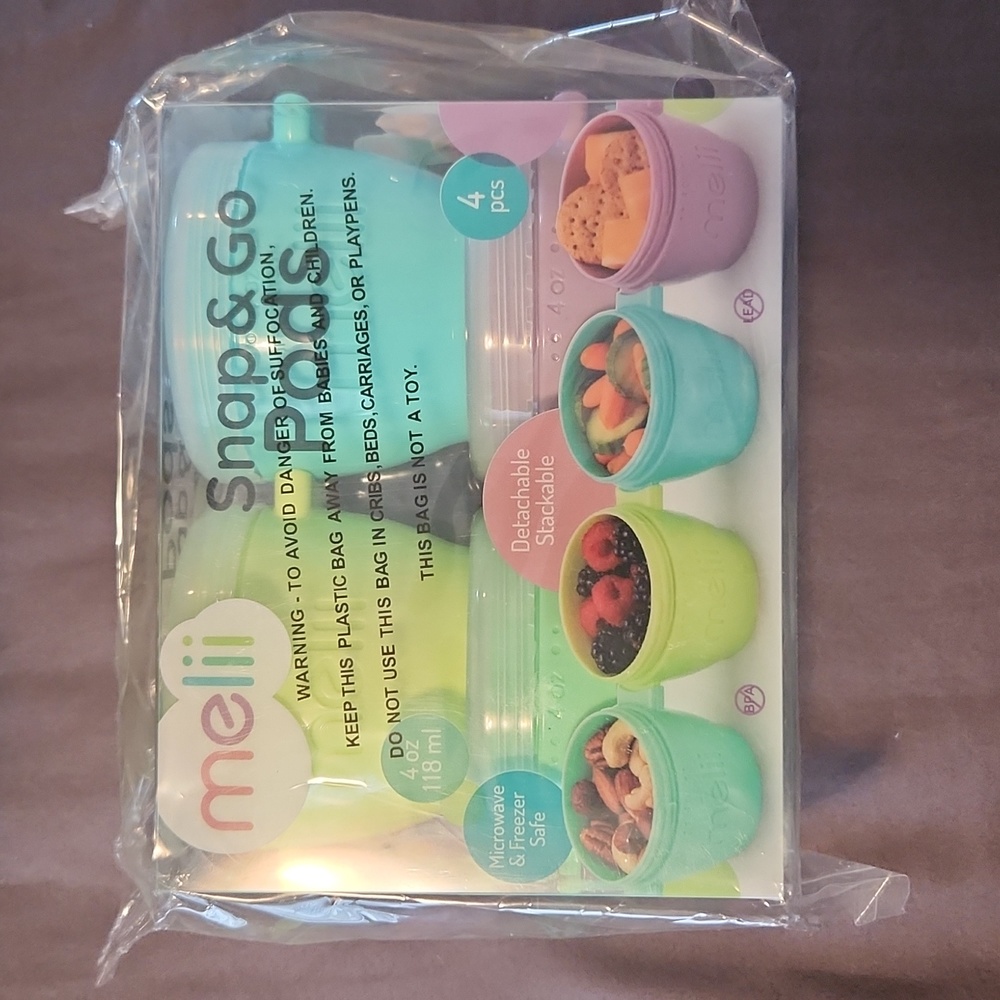 melii Snap & go pods, 4 pack